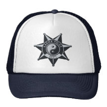 La police de karma Badge ! Casquettes De Camionneur