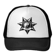 La police de karma Badge ! Casquettes