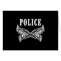 La police tatoue cartes