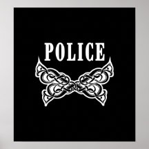 La police tatoue poster