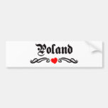 La Pologne Autocollant Pour Voiture