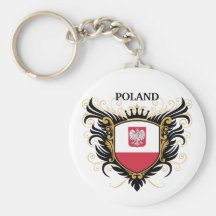 La Pologne [personnalisez] Porte-clefs