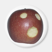 La pomme cri aimants pour réfrigérateur