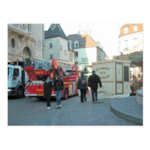 La pompe à incendie a déployé 7 carte postale