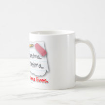 La ponctuation sauve les vies mug