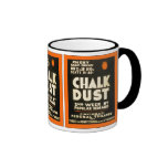 La poussière de craie mugs à café