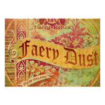 La poussière de Faery Faire-part Personnalisé