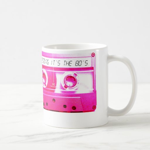 La prétention de lui est les années 80 mugs