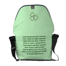 La prière de shamrock de St Patrick celtique irlan Besace