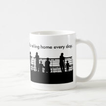 La prière est comme appeler la maison mug à café
