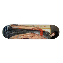 La princesse de la terre de la porcelaine plateaux de skateboards customisés