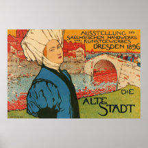La publicité allemande de ~ de DES Saechischen d'A Affiche