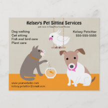 La publicité d'affaires se reposante d'animal fami prospectus