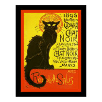 La publicité vintage de ~ de Cabaret du Chat Noir posters