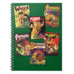 La pulpe vintage couvre le carnet