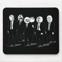 La rage Meme comique fait face à la marche. Je Gus Tapis De Souris