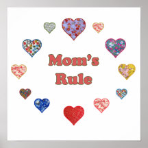 La règle de la maman posters