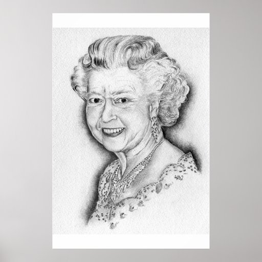La Reine Elizabeth II Posters