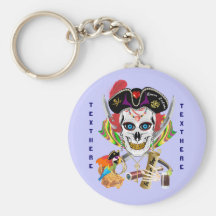 La Reine Lafitte de pirate tous les signes de vue  Porte-clé