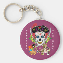 La Reine Lafitte de pirate tous les signes de vue  Porte-clefs