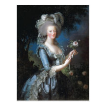 La Reine Marie Antoinette de description sommaire  Carte Postale