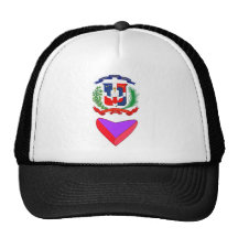 LA RÉPUBLIQUE DOMINICAINE D'AMOUR CASQUETTES DE CAMIONNEUR