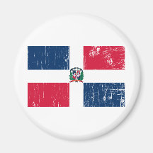 La République Dominicaine vintage Aimants Pour Réfrigérateur