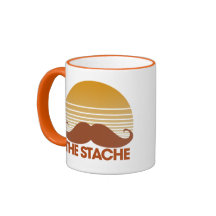 La rétro conception de Stache Tasse À Café