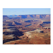 La rivière Green, parc national de Canyonlands, Ut Carte Postale