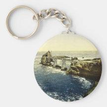 La roche de la Vierge, clas de Biarritz, Pyrénées, Porte-clef