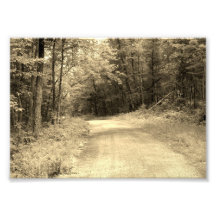 La route voyage l'épreuve photographique 5x7