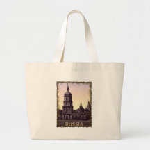 La Russie vintage Sac En Toile