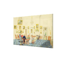 La salle d'hiver dans la Chambre de l'artiste à Pa Toile Tendue