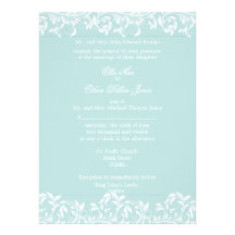 La Sarah faire-part de mariage bleu et blanc de Ja