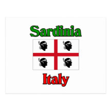 La Sardaigne Italie Carte Postale