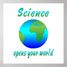 La Science ouvre des mondes Posters