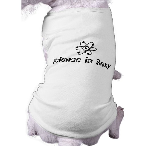 La Science Tee-shirt Pour Animal Domestique