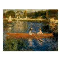 La Seine de Renoir chez Asnières (le skiff) Ca 187 Carte Postale