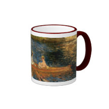 La Seine de Renoir chez Asnières (le skiff) Ca 187 Mug À Café