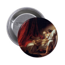 La serrure, par Fragonard Jean Honoré (la meilleur Pin's