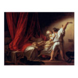 La serrure, par Fragonard Jean Honoré (la meilleur Cartes Postales