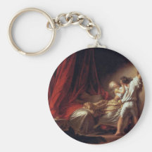 La serrure, par Fragonard Jean Honoré (la meilleur Porte-clefs