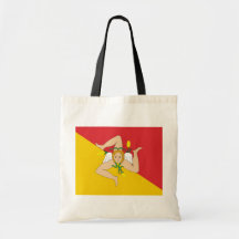 La Sicile, Italie Sacs En Toile