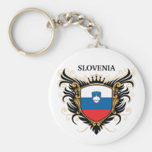 La Slovénie [personnalisez] Porte-clé
