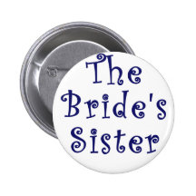 La soeur de jeunes mariées badges