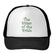 La soeur de la jeune mariée casquette