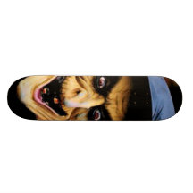 La sorci�re d'Halloween - Plateau De Skateboard
