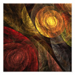 La spirale de la copie de photo d'art abstrait de 