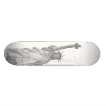 La statue de la liberté skateboard customisable