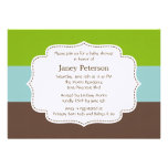 La sucrerie barre l'invitation de baby shower
